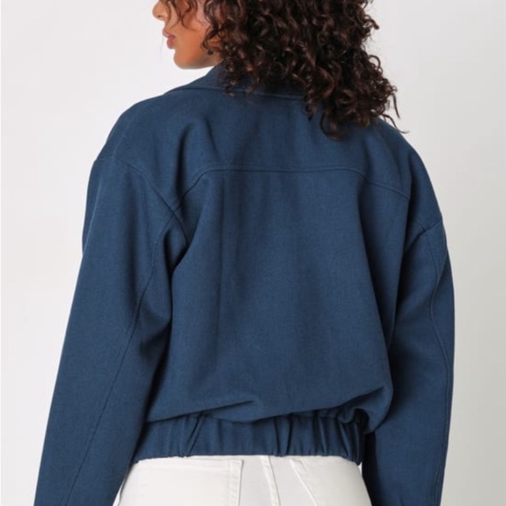 Collared bomber jacket - Picture 4 of 4